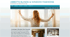 Desktop Screenshot of abbotswindows.com